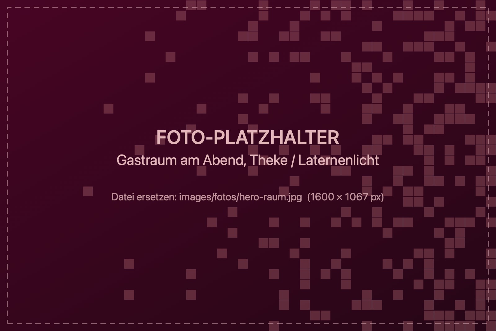 Gastraum von Mr. Ken am Abend